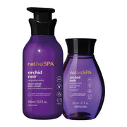 Nativa SPA Orquídea Noire Geschenkset – Feuchtigkeitsspendende Körperlotion und Öl