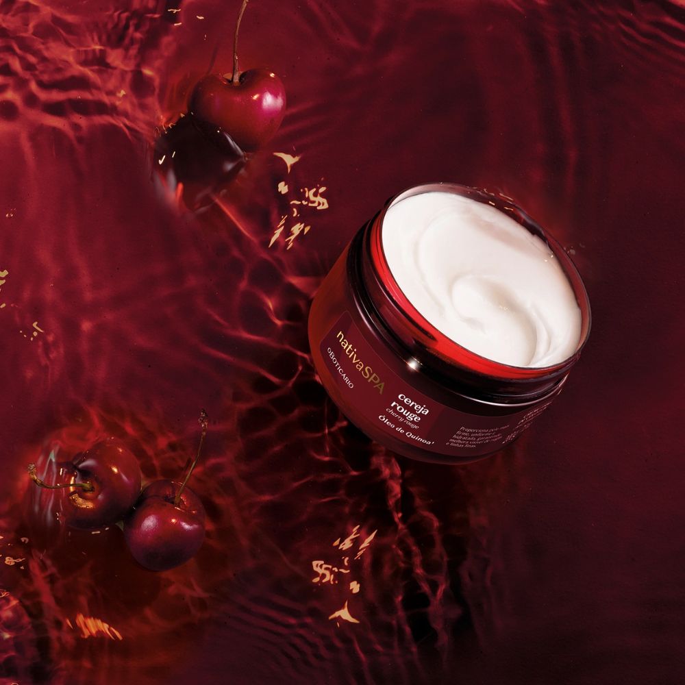 Nativa Spa Cereja Rouge Creme Firmador de Colo 5 em 1 - Crema rassodante décolleté 200gr