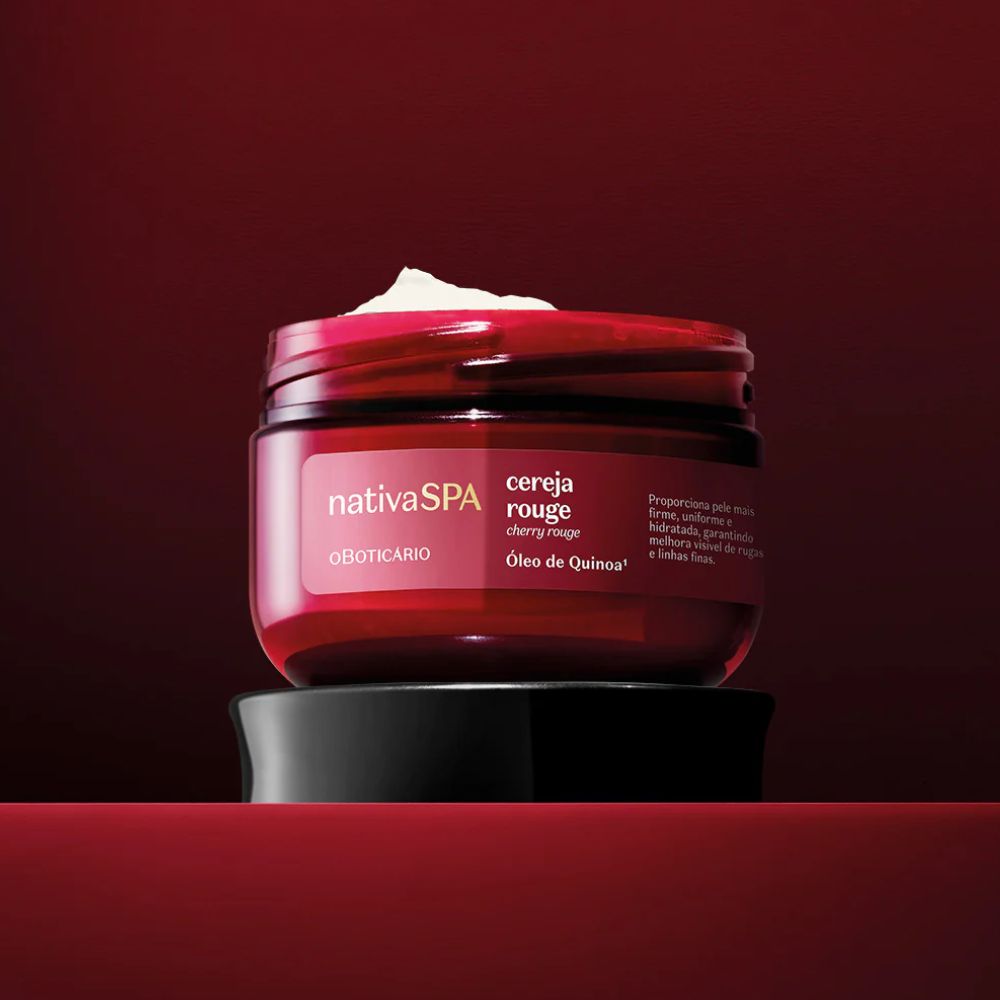 Nativa Spa Cereja Rouge Creme Firmador de Colo 5 em 1 - Crema rassodante décolleté 200gr