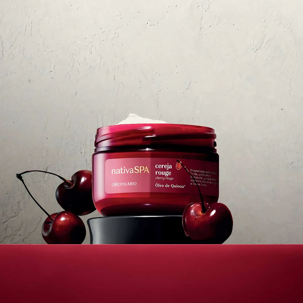 Nativa Spa Cereja Rouge Creme Firmador de Colo 5 em 1 - Crema rassodante décolleté 200gr