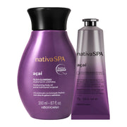 Nativa SPA Açaí-Geschenkset – feuchtigkeitsspendendes Körperöl und Handcreme