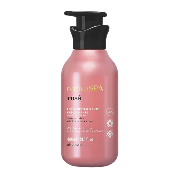 NATIVA SPA Revitalizing Body Lotion Rosé 400ml - Revitalizing Body Lotion Rosé