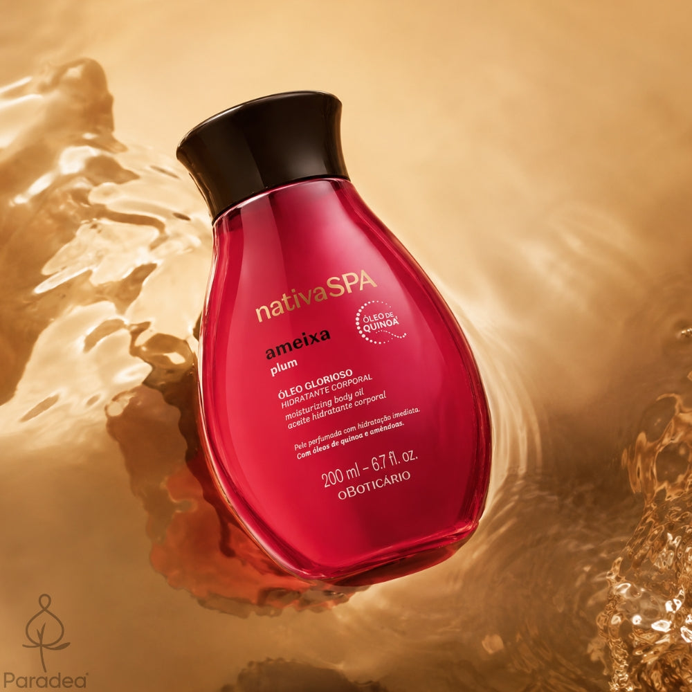 Nativa SPA Óleo Hidratante corporal Ameixa - Huile corporelle hydratante prune 200ml