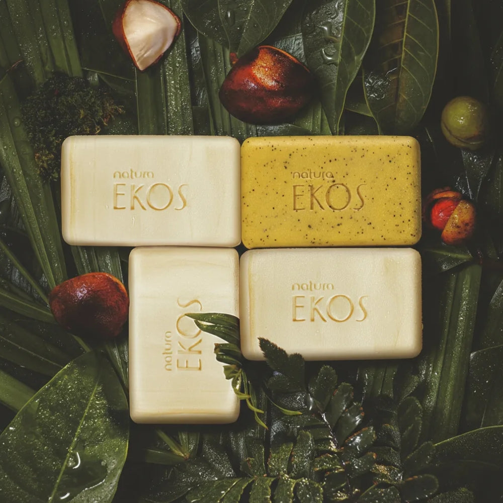 Natura Ekos Sabonete em Barra Maracujá - Set 4 saponette