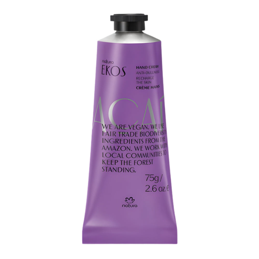 Natura Ekos Creme Hidratante para as Mãos Açaí - Crema mani antiossidante 75gr