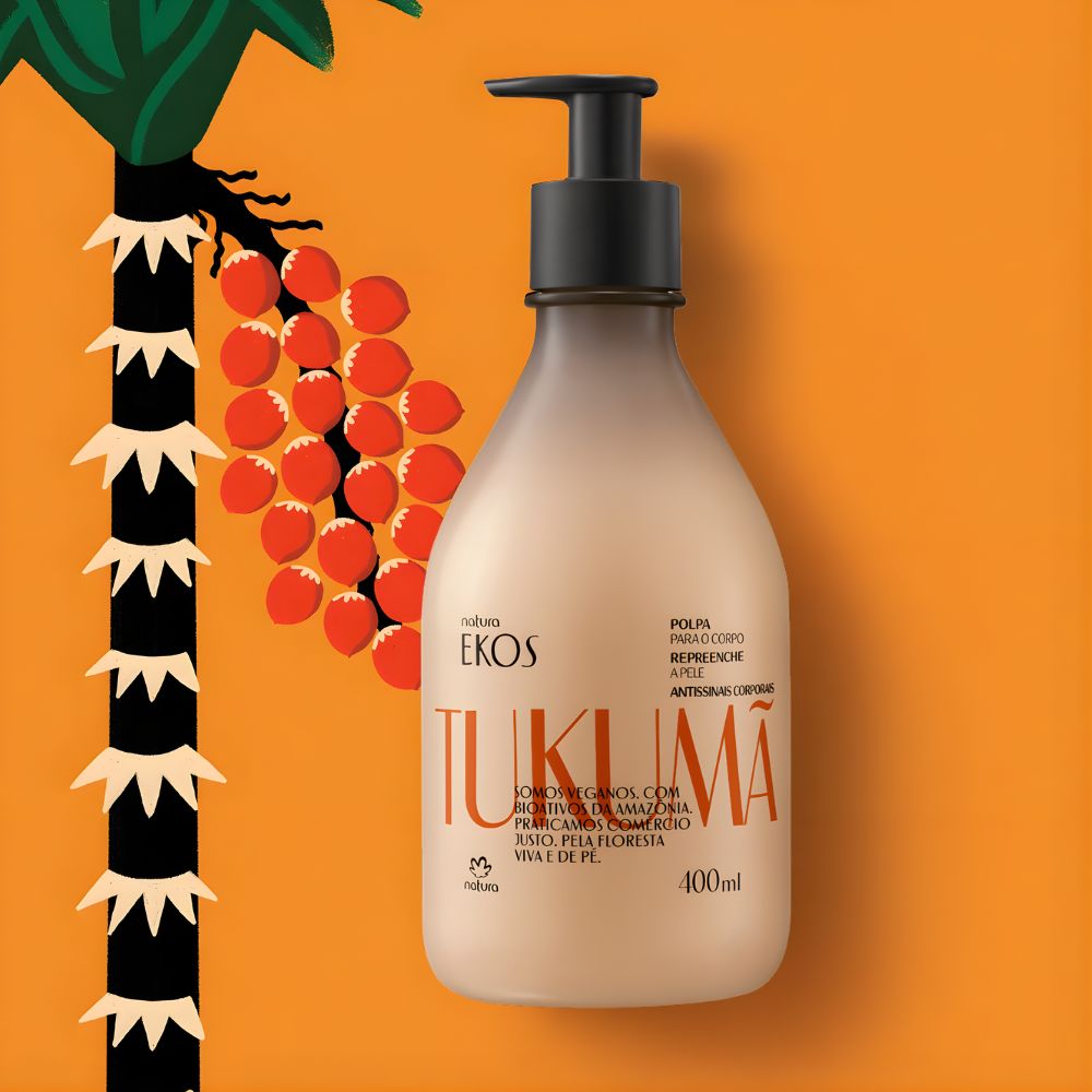 Natura Ekos Loção para o corpo Tukumã - Lozione corpo anti-età 400ml