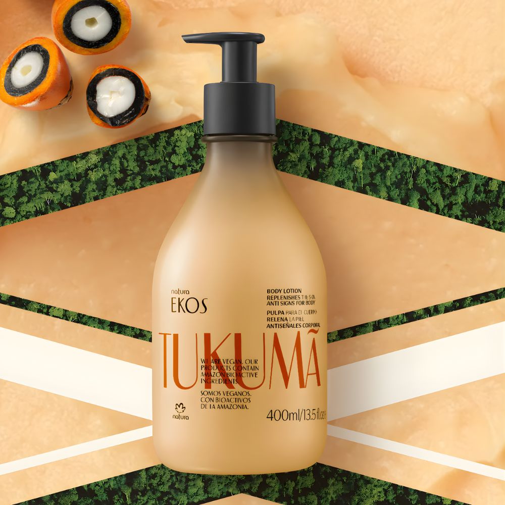 Natura Ekos Loção para o corpo Tukumã - Lozione corpo anti-età 400ml