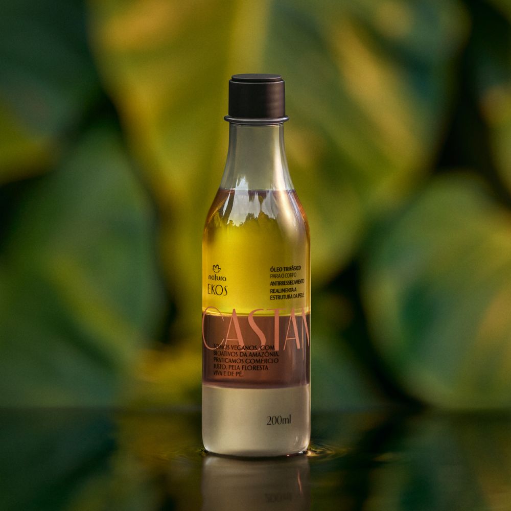 Natura Ekos Óleo Trifásico Castanha - Olio trifasico nutriente 200ml