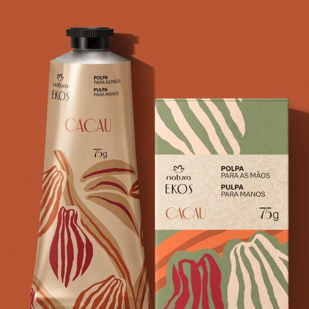 Natura Ekos Polpa hidratante Mãos e Unhas Cacau - Crema mani 75gr