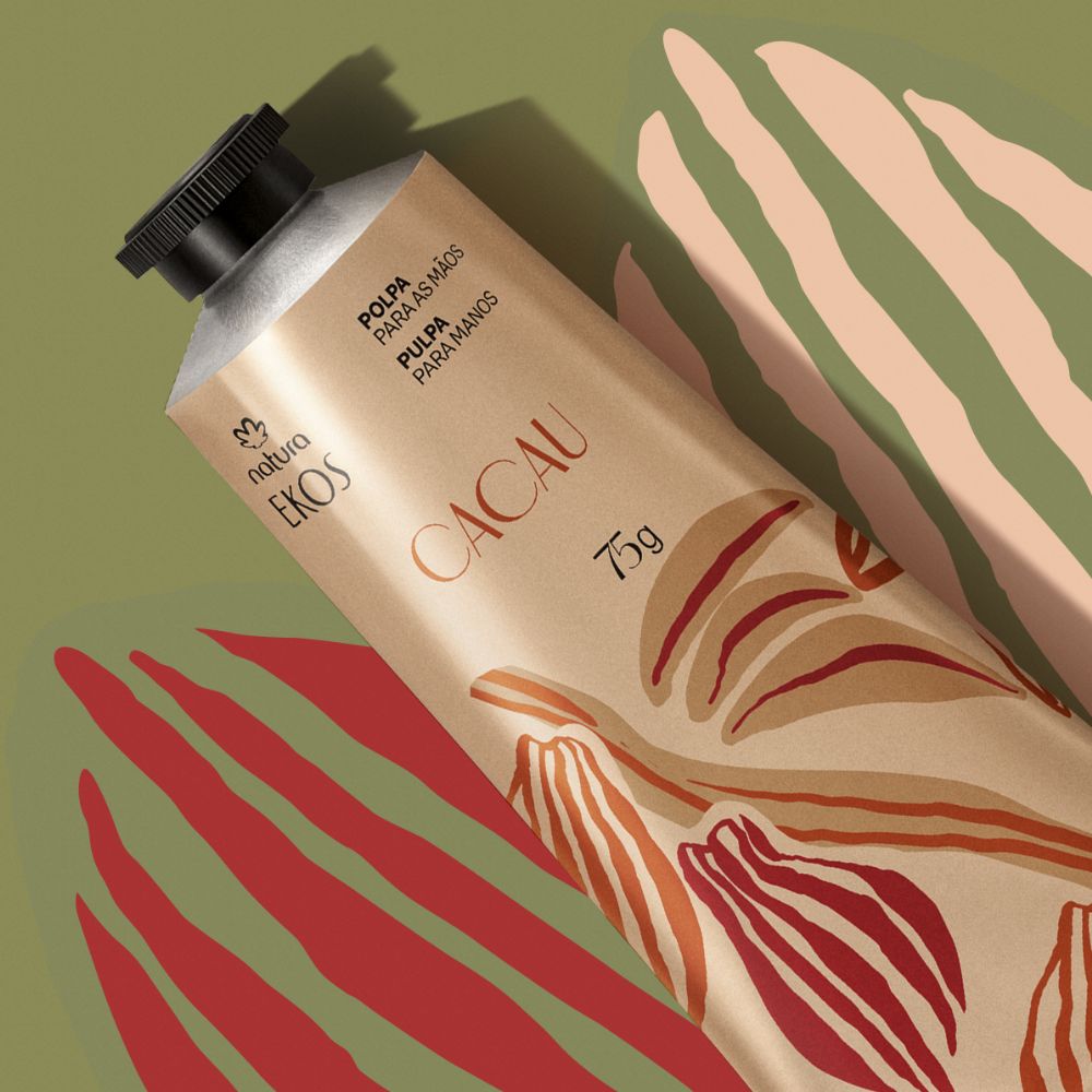 Natura Ekos Polpa hidratante Mãos e Unhas Cacau - Crema mani 75gr