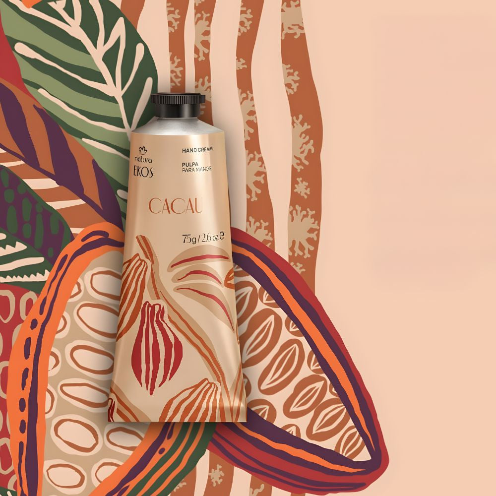Natura Ekos Polpa hidratante Mãos e Unhas Cacau - Crema mani 75gr