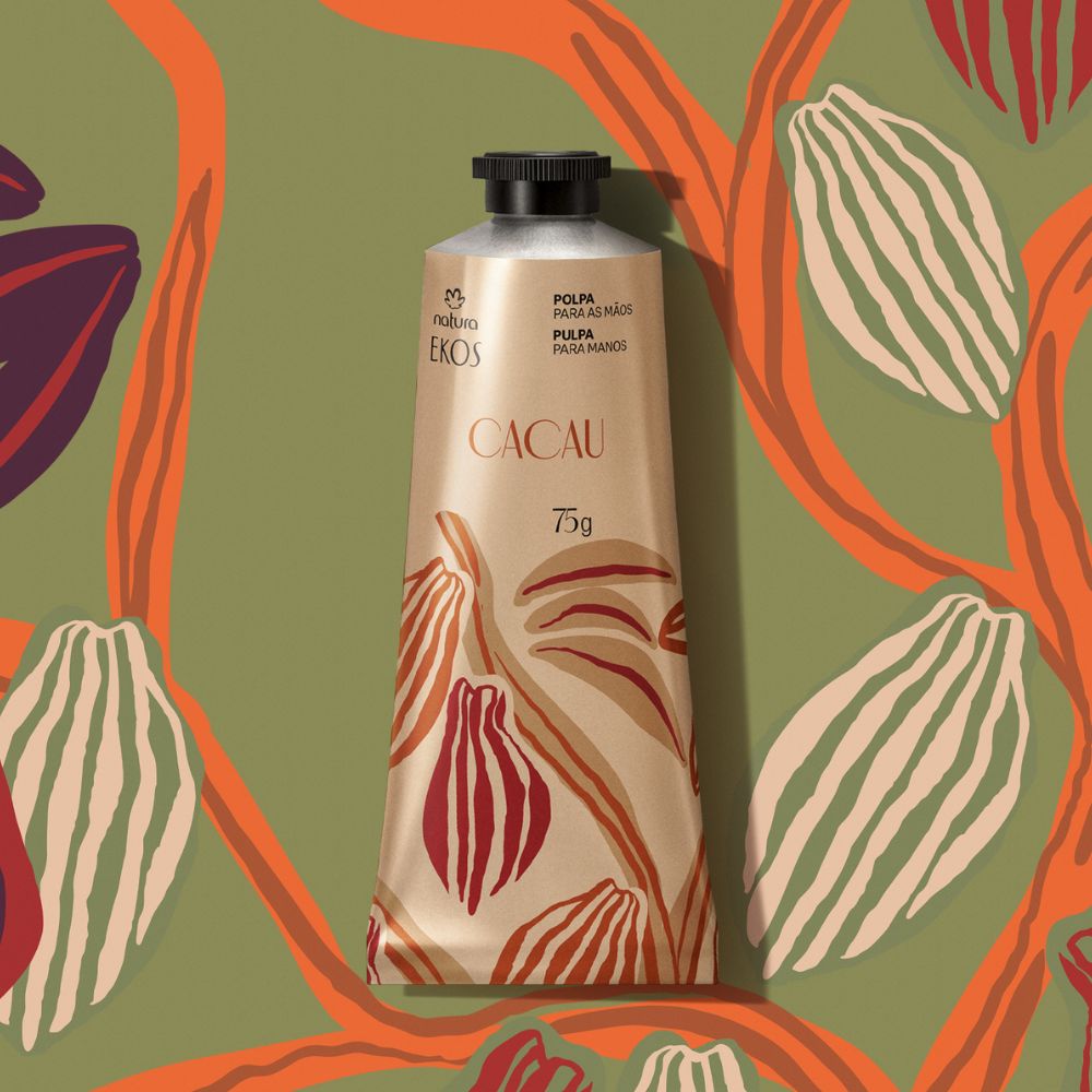 Natura Ekos Polpa hidratante Mãos e Unhas Cacau - Crema mani 75gr