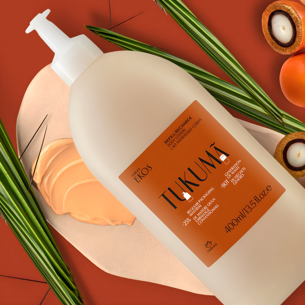 Natura Ekos Refil Creme Hidratante Tukumã - Ricarica lozione corpo 400ml