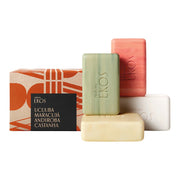Natura Ekos Sabonete em Barra Ucuuba Maracuja Andiroba Castanha - Set 4 saponette