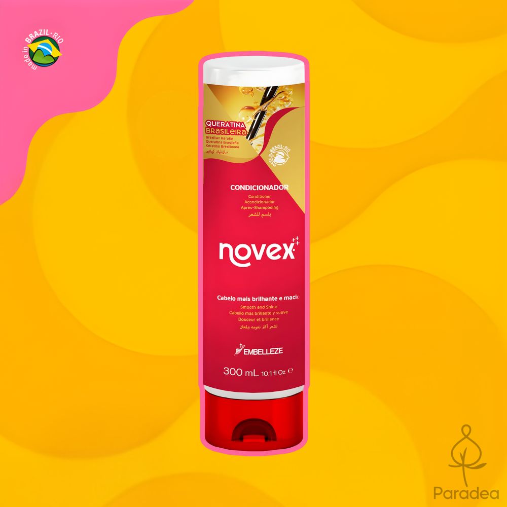Novex Condicionador Queratina Brasileira - Balsamo alla cheratina brasiliana 300ml