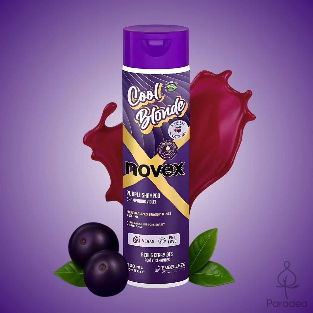Novex Cool Blonde Champô Violeta - Shampoo neutralizzante antigiallo 300ml