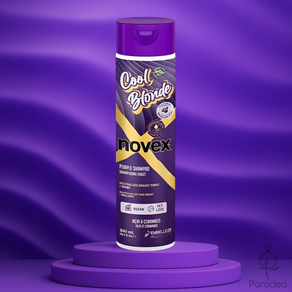 Novex Cool Blonde Champô Violeta - Shampoo neutralizzante antigiallo 300ml