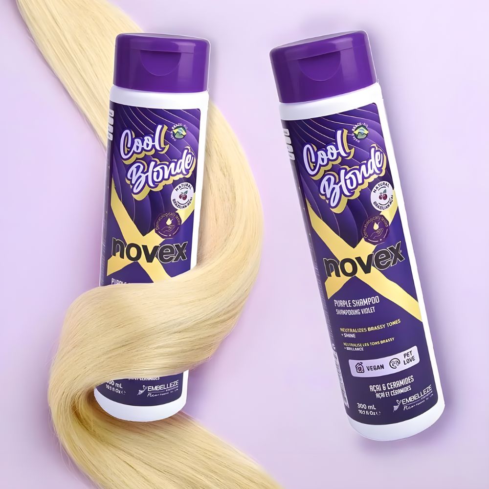 Novex Cool Blonde Champô Violeta - Shampoo neutralizzante antigiallo 300ml