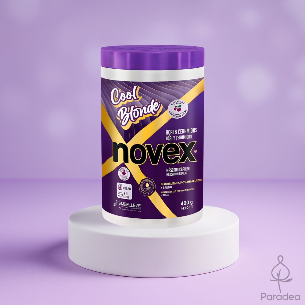 Novex Cool Blonde Máscara capilar - Maschera neutralizzante antigiallo 400gr