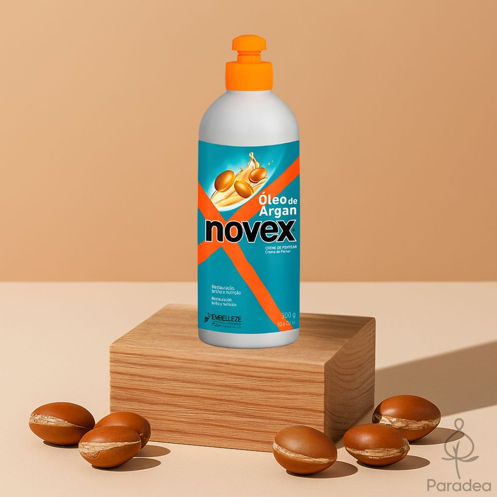 Novex Creme de Pentear Óleo De Argan - Crema districante Leave-in all'Olio di Argan 300ml
