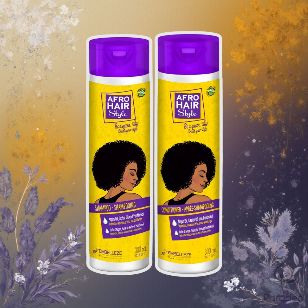 Novex Estilo AfroHair - Set Shampoo & Balsamo idratante e anticrespo