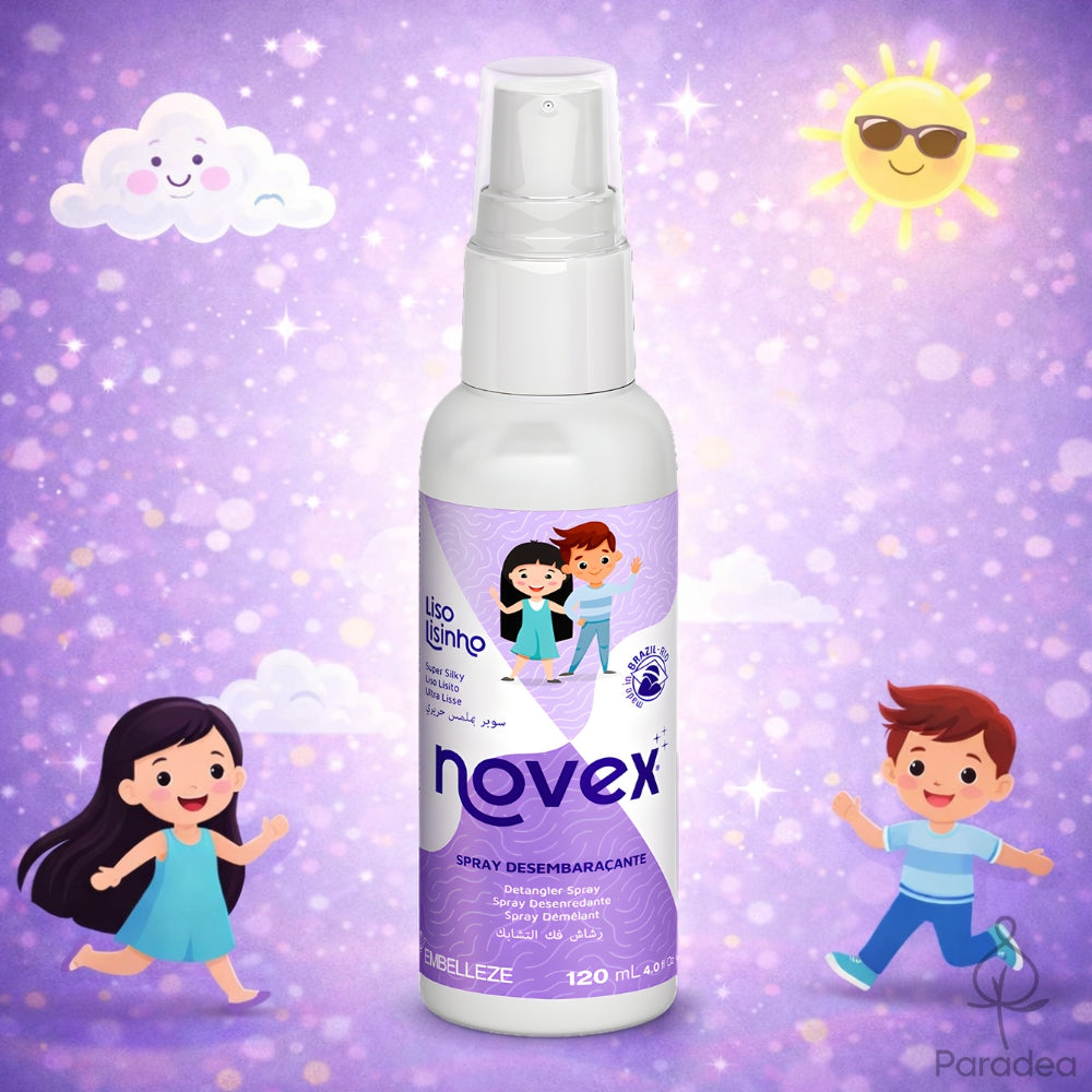 Novex Liso Lisinho Spray Desembaraçante - Spray districante capelli lisci 120ml