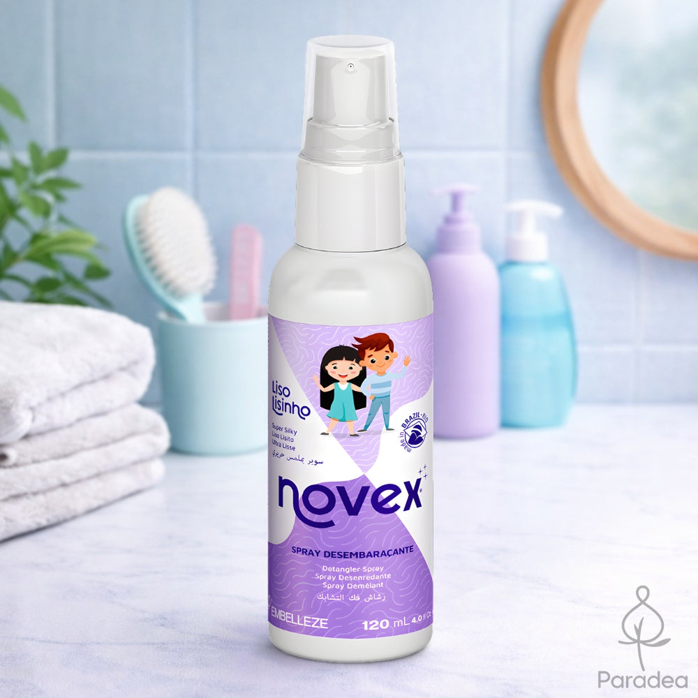 Novex Liso Lisinho Spray Desembaraçante - Spray districante capelli lisci 120ml