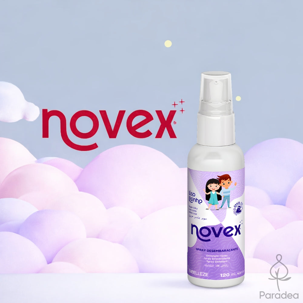 Novex Liso Lisinho Spray Desembaraçante - Spray districante capelli lisci 120ml