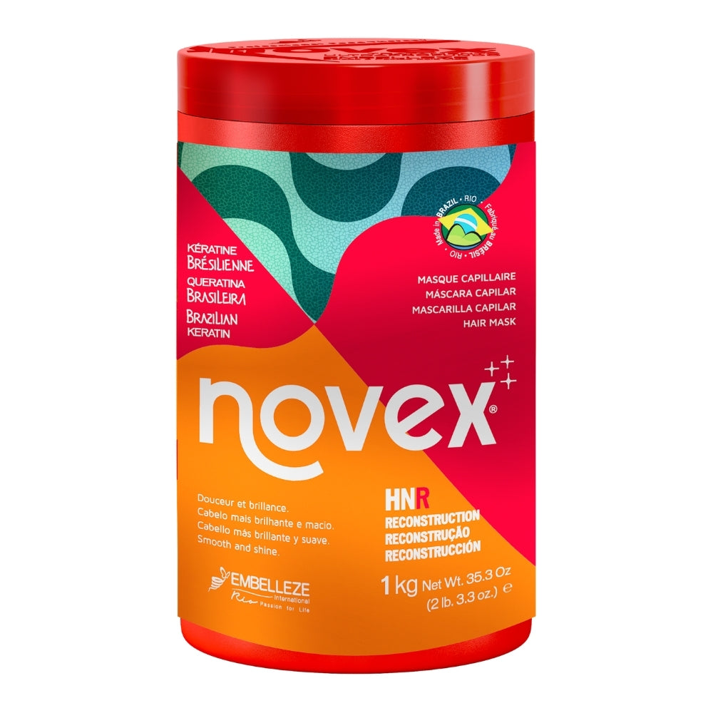 Novex Máscara Capilar Queratina Brasileira - Maschera capelli danneggiati 1kg