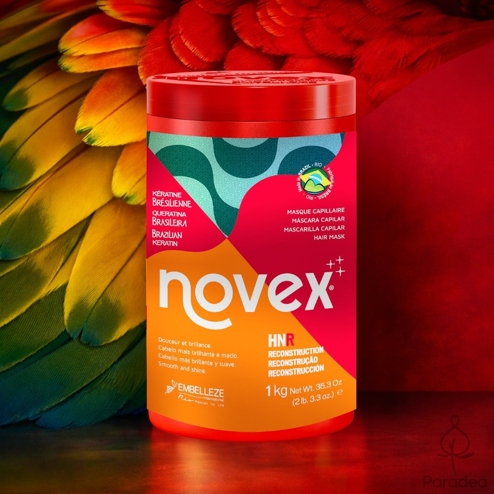 Novex Máscara Capilar Queratina Brasileira - Maschera capelli danneggiati 1kg