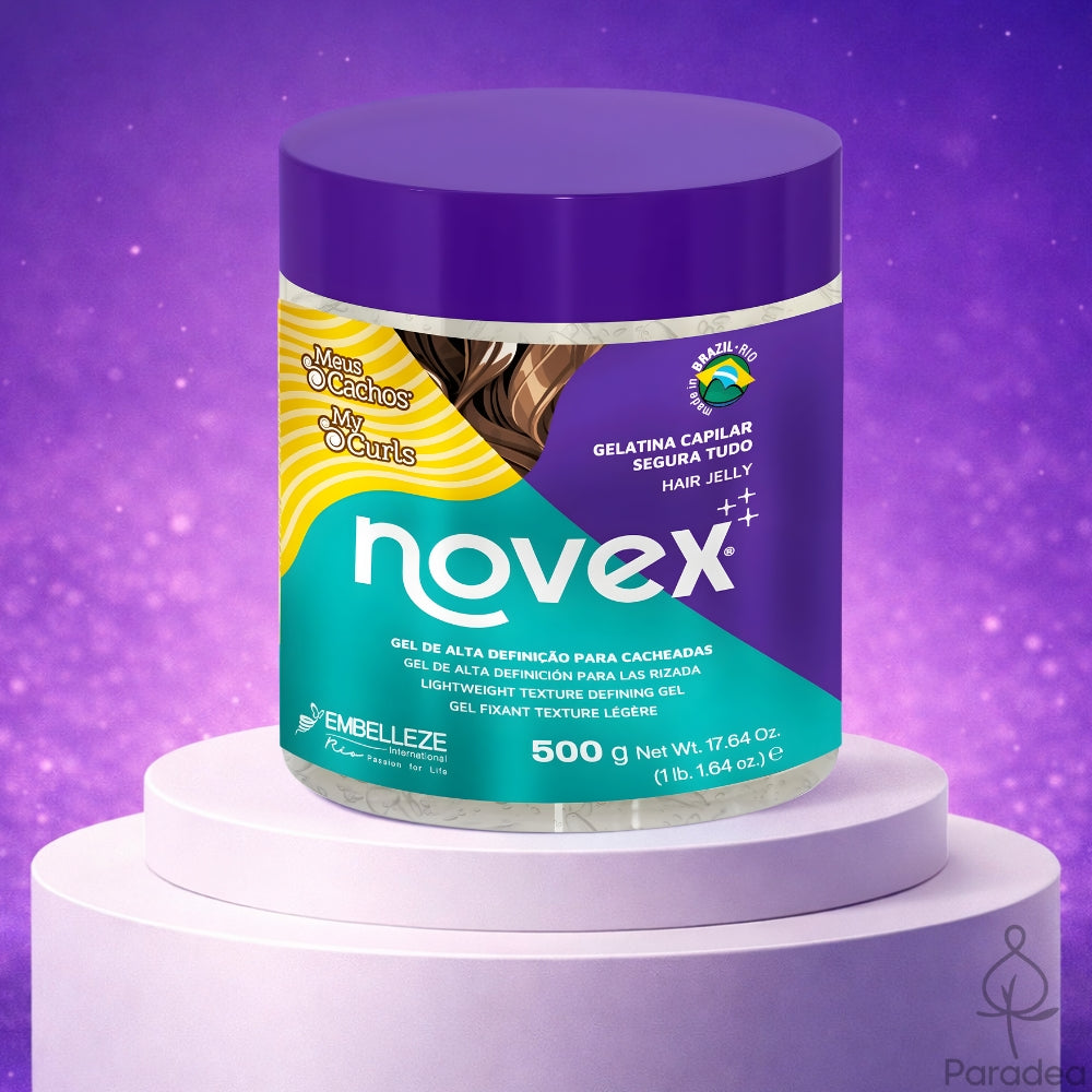 Novex Meus Cachos Gelatina Segura Tudo - Gel capelli alta definizione 500gr