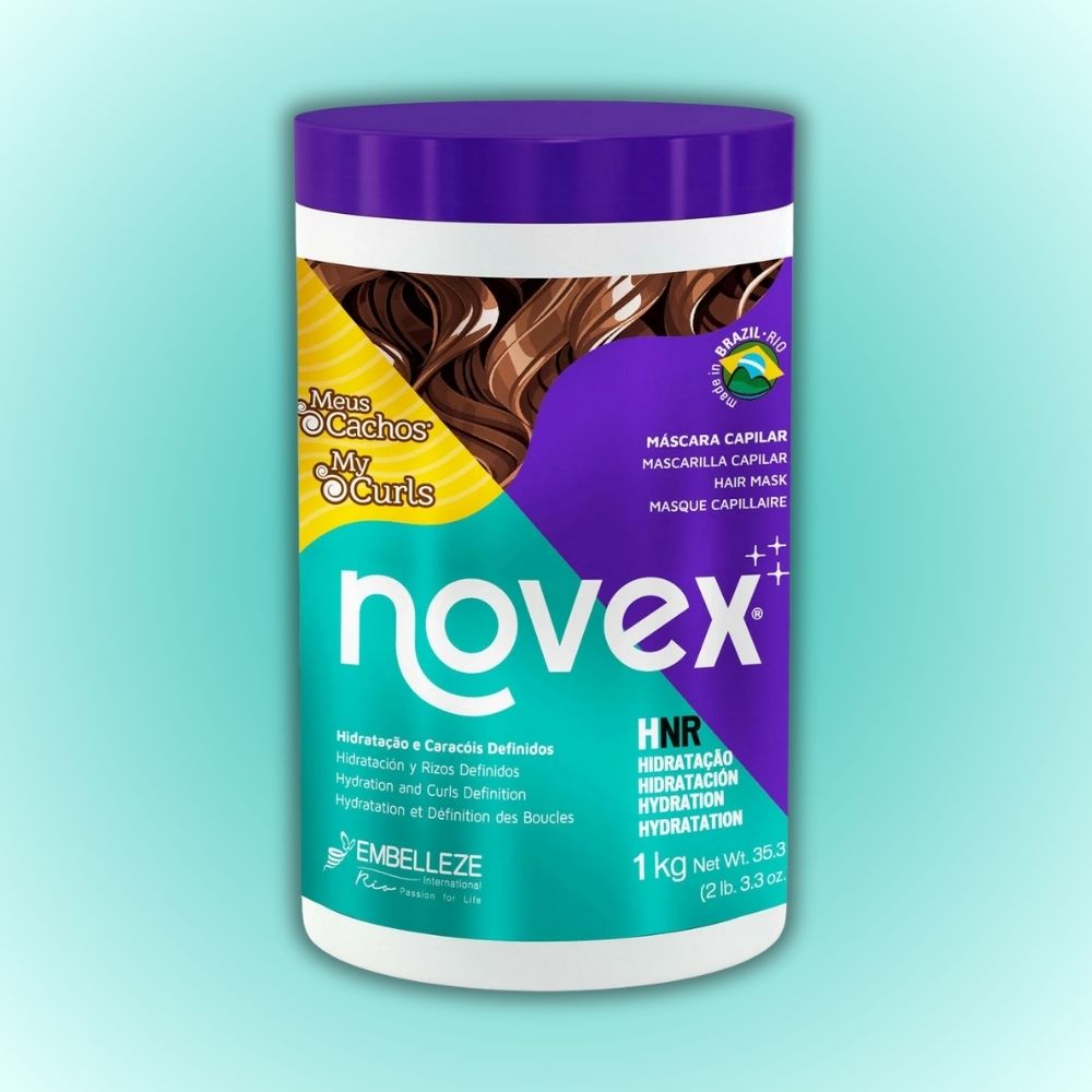 Novex Meus Cachos Máscara Capilar - Maschera capelli idratazione e ricci definiti 1kg