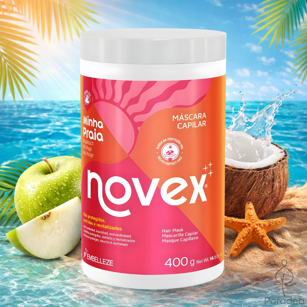 Novex Minha Praia Máscara Capilar - Maschera idratante post sole 400gr