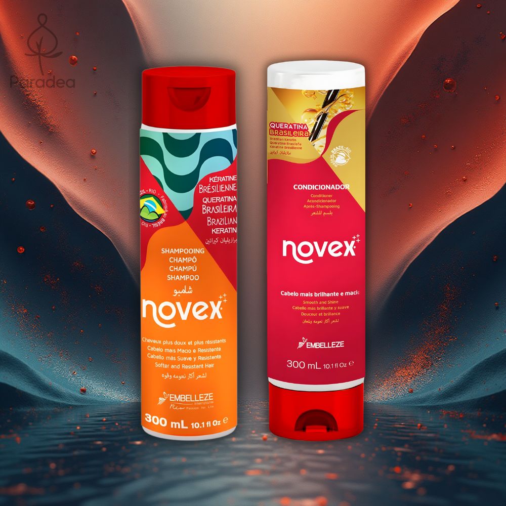 Novex Queratina Brasileira - Set Shampoo & Balsamo