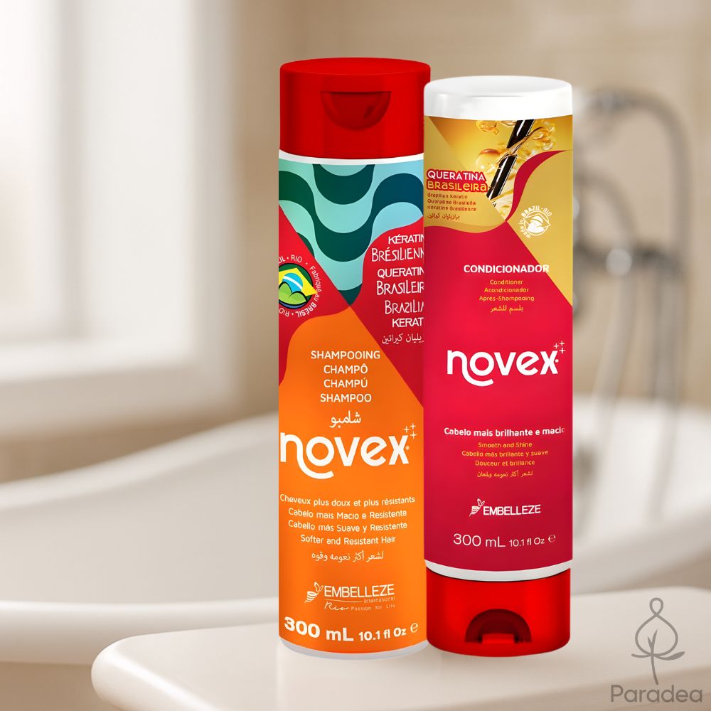 Novex Queratina Brasileira - Set Shampoo & Balsamo