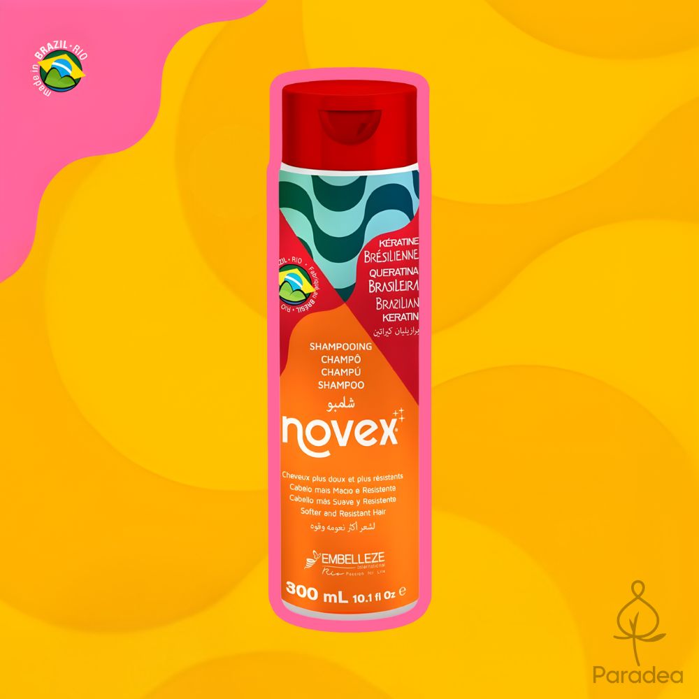 Novex Shampoo Queratina Brasileira - Shampoo alla cheratina brasiliana 300ml