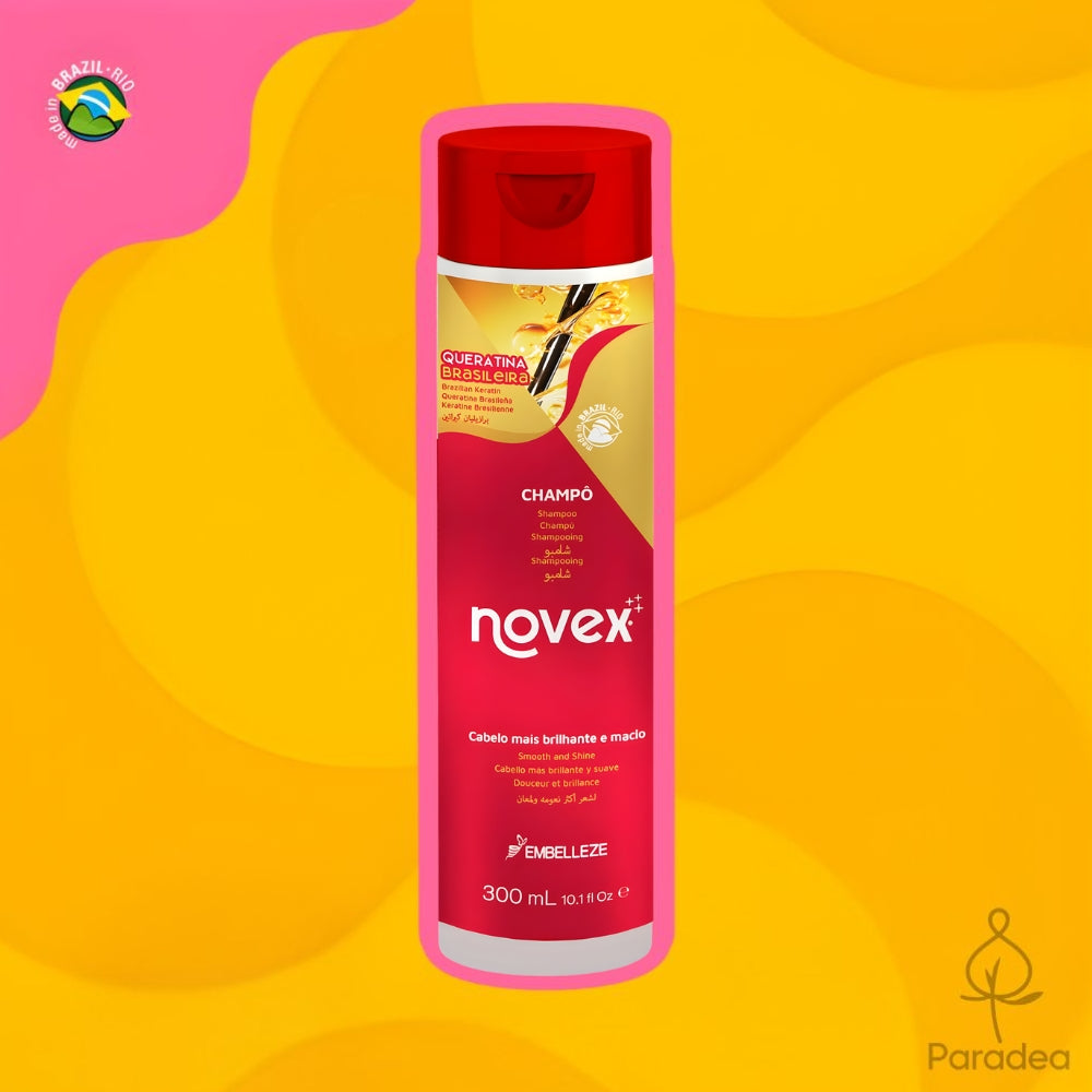 Novex Shampoo Queratina Brasileira - Shampoo alla cheratina brasiliana 300ml