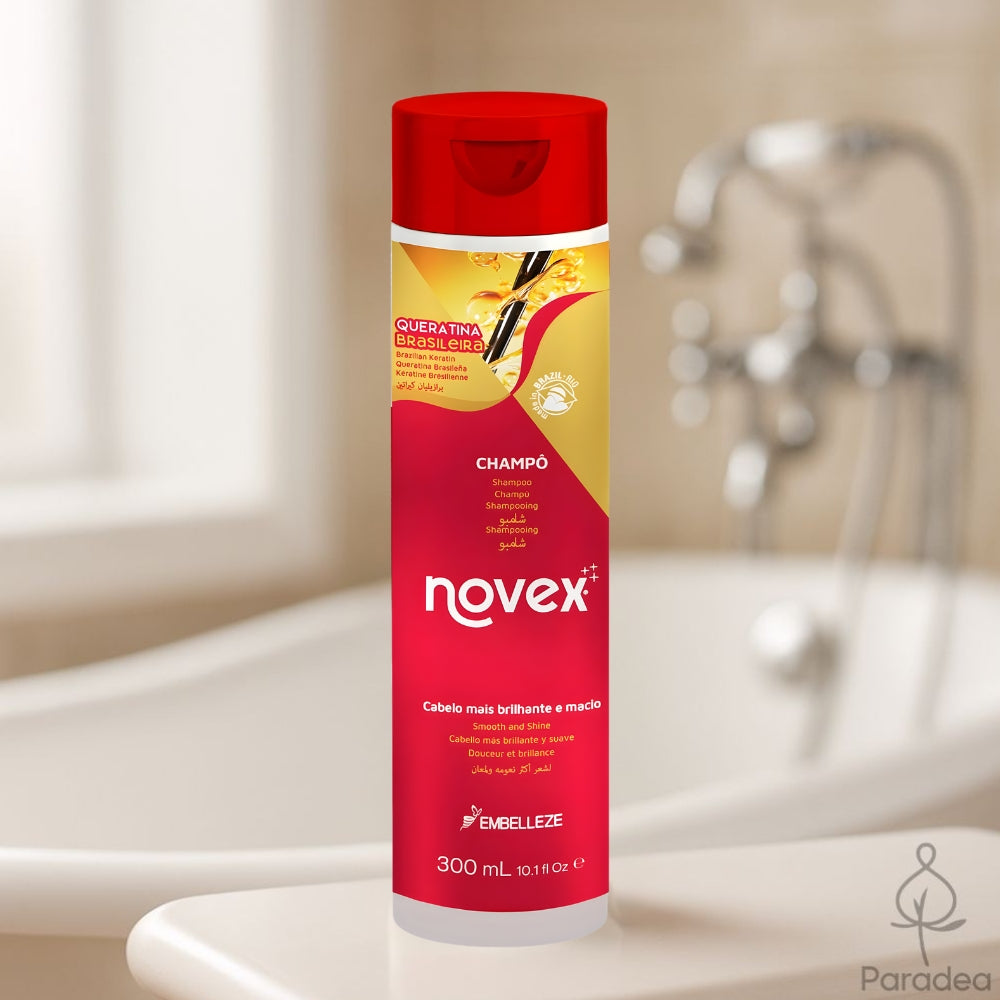 Novex Shampoo Queratina Brasileira - Shampoo alla cheratina brasiliana 300ml