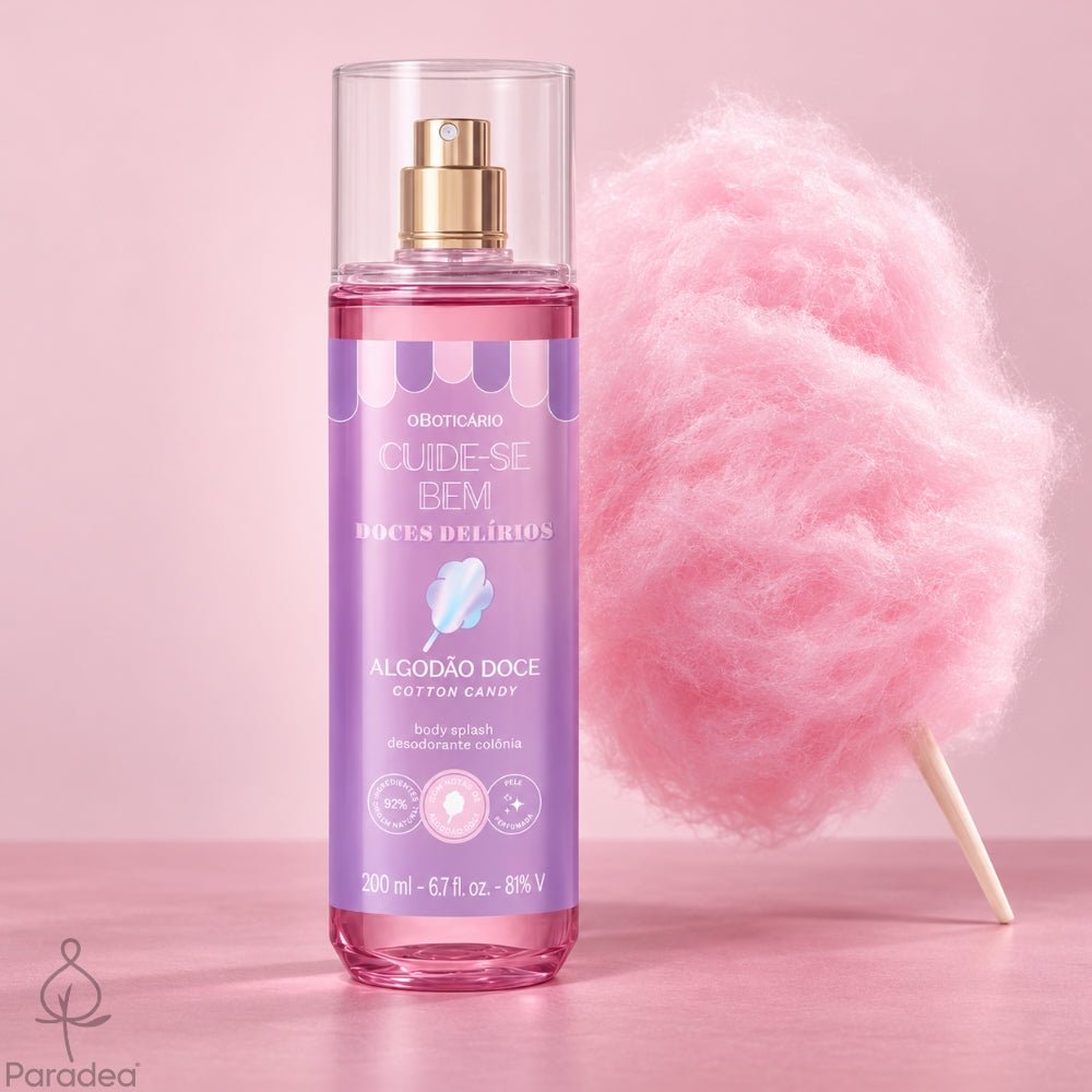 O Boticário Cuide-se Bem Set Doces Delírios – Lozione idratante + Body Splash