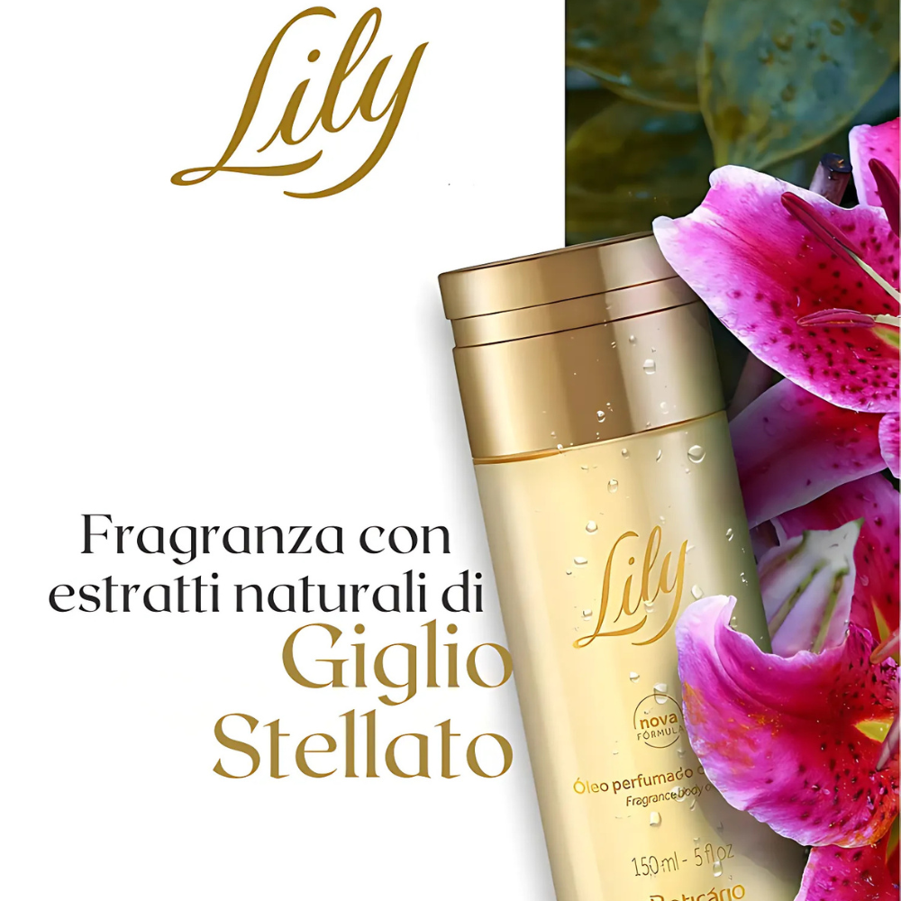 O BOTICÁRIO Lily Óleo Perfumado Corporal - Olio profumato corpo 150ml