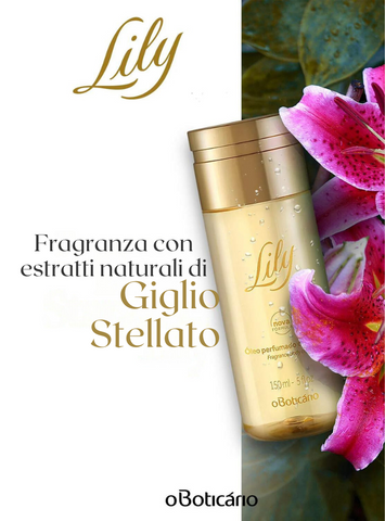 O BOTICÁRIO Lily Óleo Perfumado Corporal 150ml - Perfumed body oil