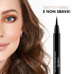 MAKE B. Caneta Delineadora para Olhos Ponta Fina Preta - Eyeliner punta fina nero