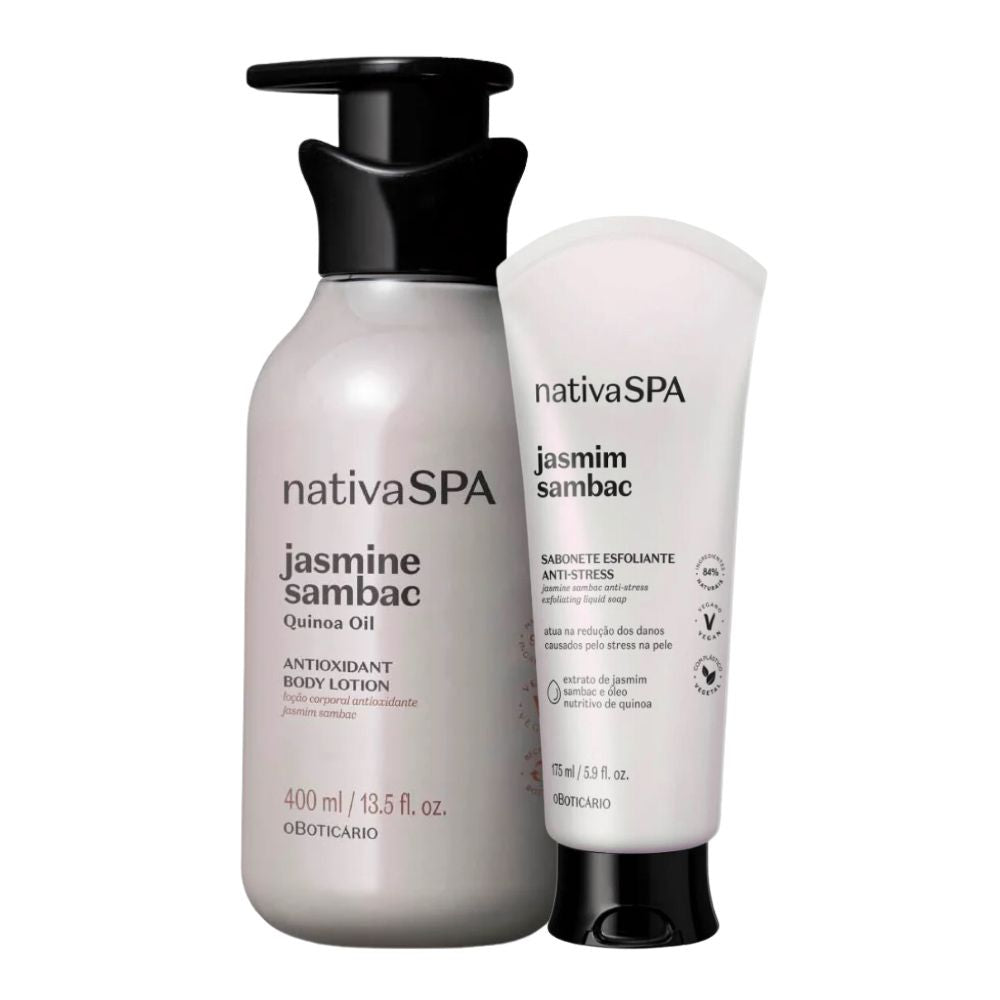 Nativa SPA Jasmine Sambac Geschenkset – Körperlotion + Duschgel