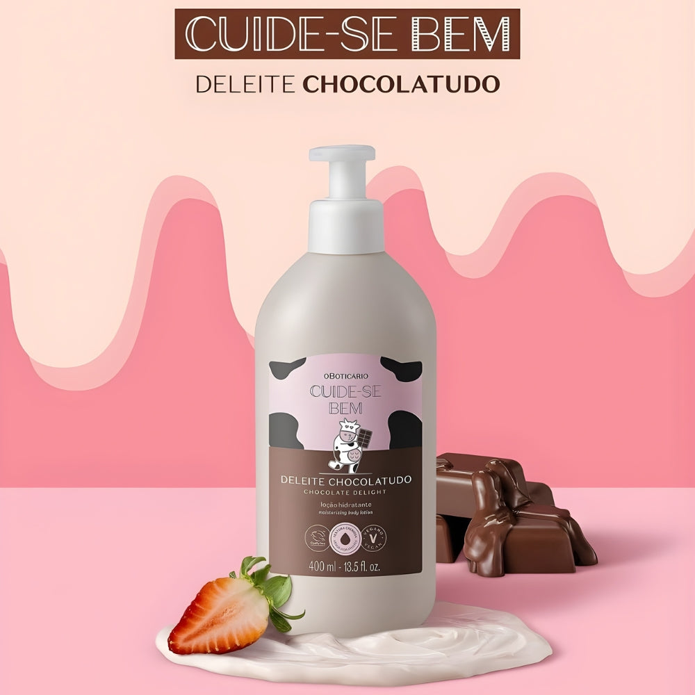 O Boticário Cuide-se Bem Set Deleite Chocolatudo - Lozione idratante + Body Splash