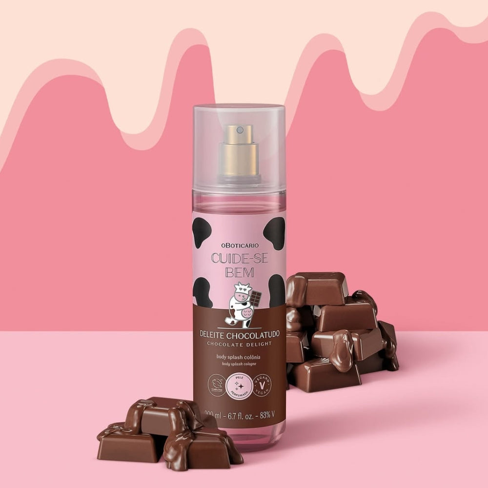 O Boticário Cuide-se Bem Set Deleite Chocolatudo - Lozione idratante + Body Splash