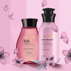 O BOTICÁRIO NATIVA SPA Set regalo Flor de Ameixa Lozione idratante corpo & Olio idratante corpo