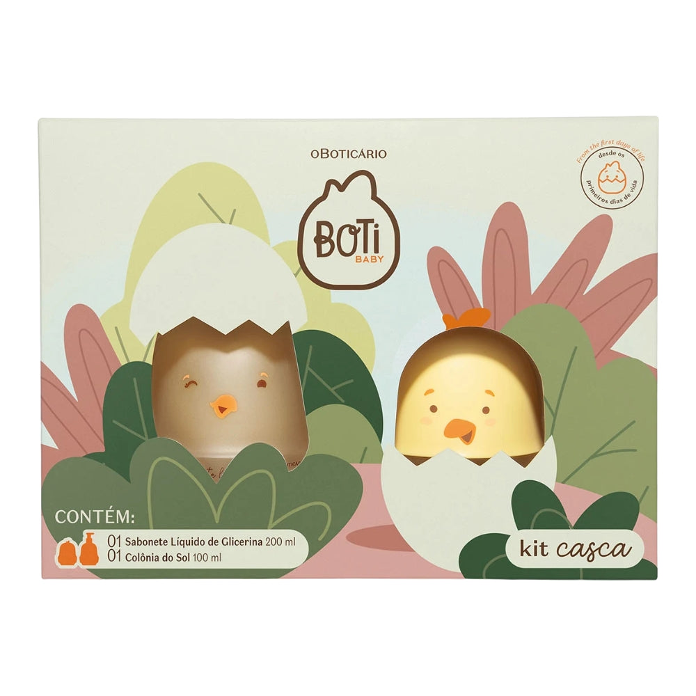 O Boticário Boti Baby Kit Casca - Bagnoschiuma & Acqua di Colonia