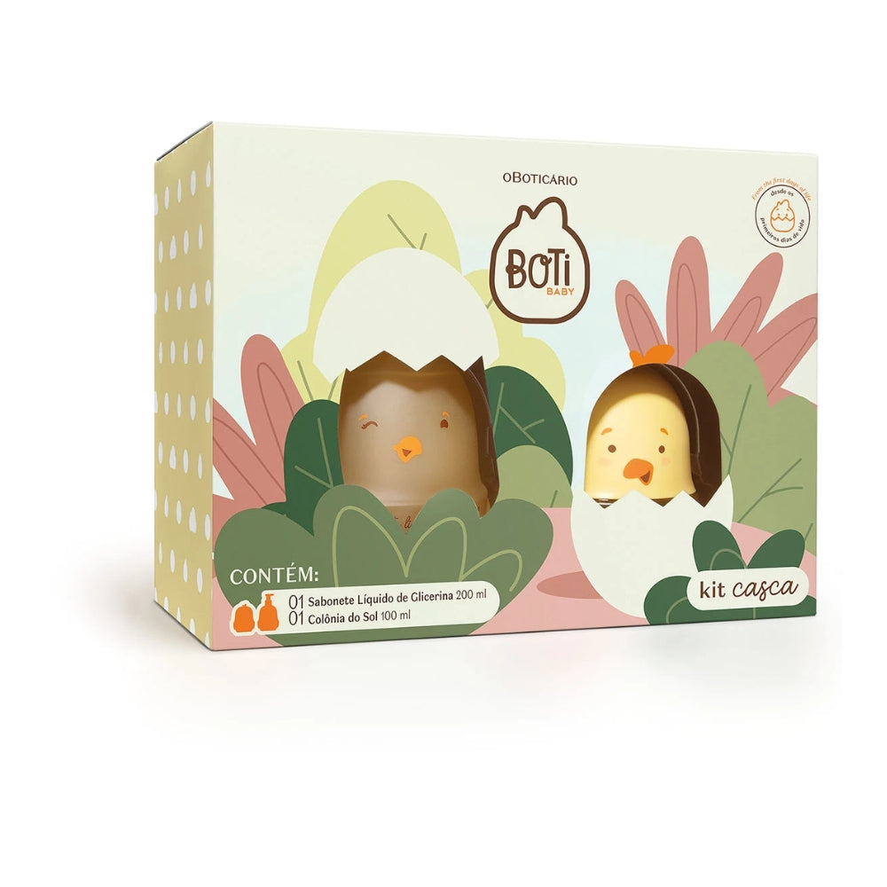 O Boticário Boti Baby Kit Casca - Bagnoschiuma & Acqua di Colonia