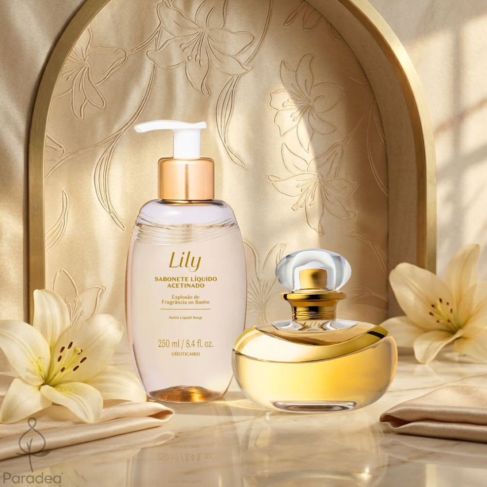 O Boticário Cofanetto regalo Lily – Bagnoschiuma & Eau de Parfum