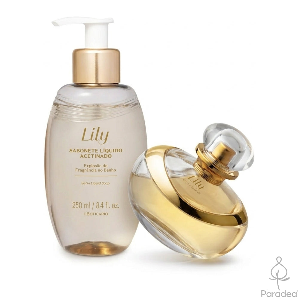 O Boticário Cofanetto regalo Lily – Bagnoschiuma & Eau de Parfum